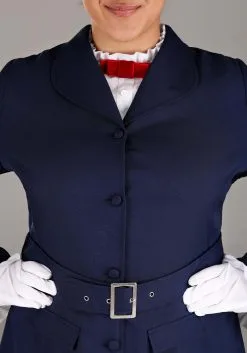 Fun Costumes Women's Plus Size Mary Poppins Costume 16 Fun Costumes Women's Plus Size Mary Poppins Costume -Video Game Costumes Shop plus size mary poppins costume alt 6