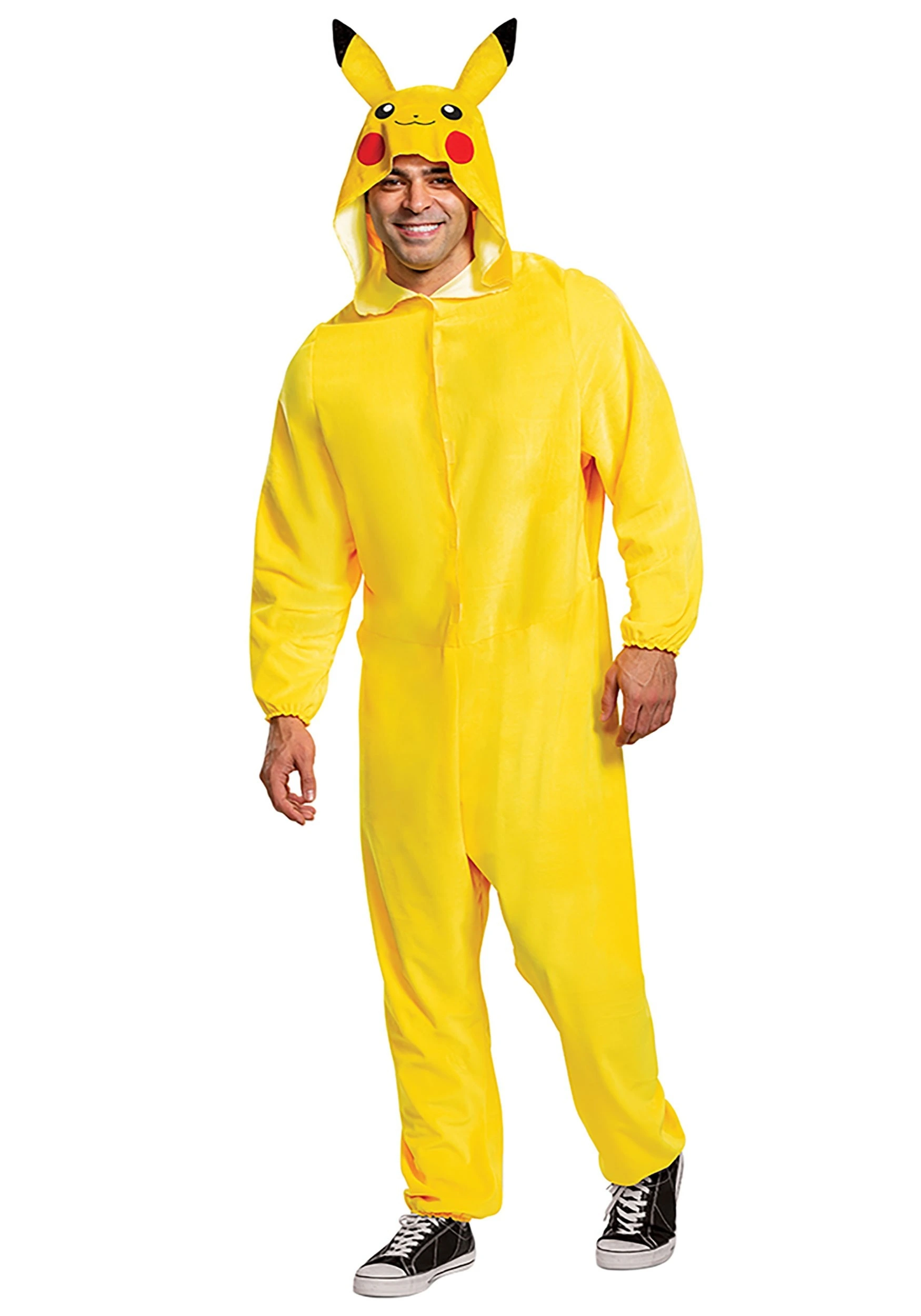 Disguise Pokémon Adult Pikachu Classic Costume 3 Disguise Pokémon Adult Pikachu Classic Costume