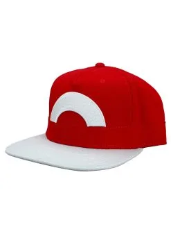 Bioworld Merchandising / Independent Sales Pokemon Ash Character Snapback Hat For Adults -Video Game Costumes Shop pokemon ash character snapback hat alt 2