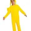 Disguise Pokémon Child Pikachu Deluxe Costume -Video Game Costumes Shop pokemon child pikachu deluxe costume