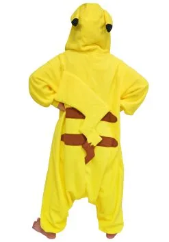 Sazac Kid's Pokémon Pikachu Kigurumi Costume 5 Sazac Kid's Pokémon Pikachu Kigurumi Costume -Video Game Costumes Shop pokemon child pikachu kigurumi alt 1