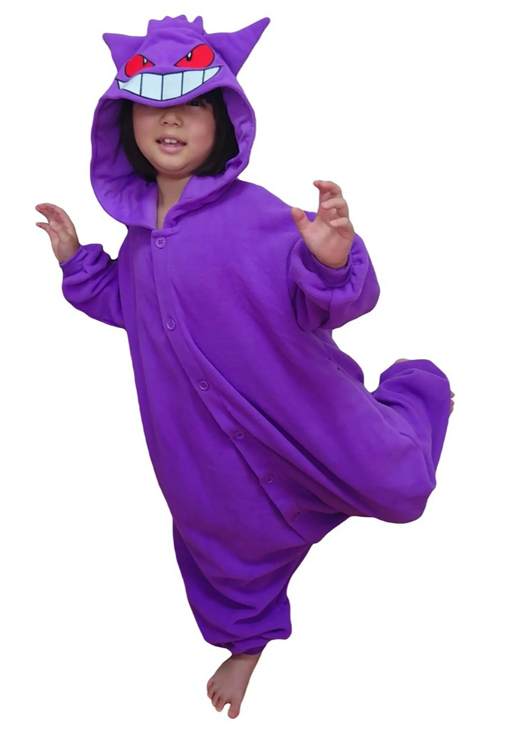 Sazac Pokémon Gengar Kigurumi For Kids 4 Sazac Pokémon Gengar Kigurumi For Kids - Image 2