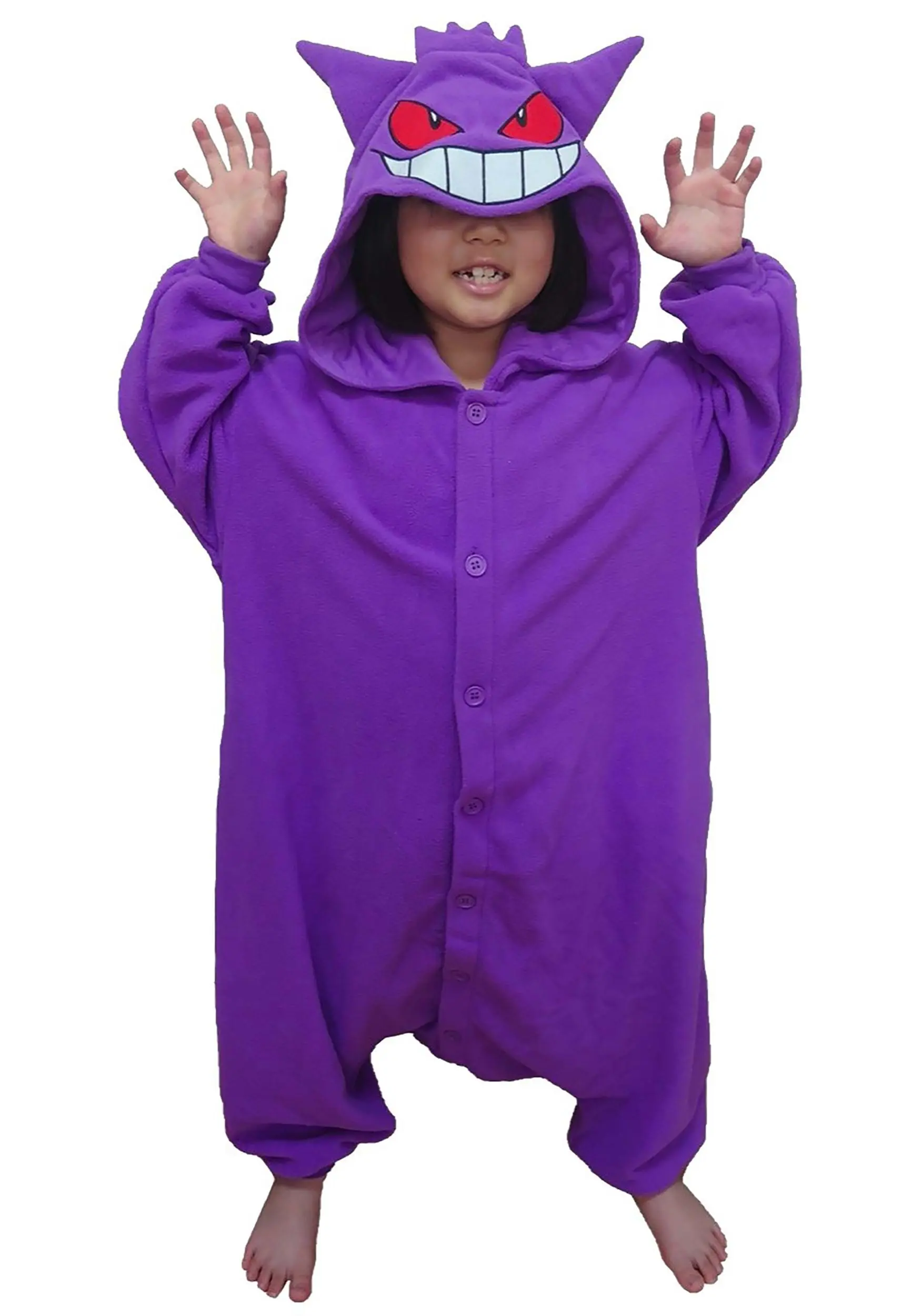 Sazac Pokémon Gengar Kigurumi For Kids 3 Sazac Pokémon Gengar Kigurumi For Kids