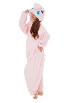 Sazac Pokémon Jigglypuff Adult's Kigurumi -Video Game Costumes Shop pokemon jigglypuff adult kigurumi alt 1