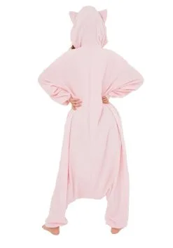 Sazac Pokémon Jigglypuff Adult's Kigurumi -Video Game Costumes Shop pokemon jigglypuff adult kigurumi alt 2