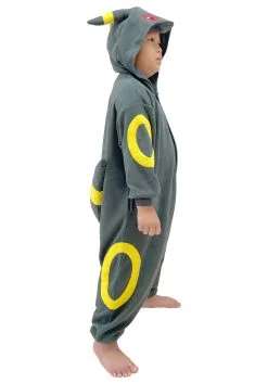 Sazac Pokémon Umbreon Kigurumi For Kids -Video Game Costumes Shop pokemon kids umbreon kigurumi alt 3