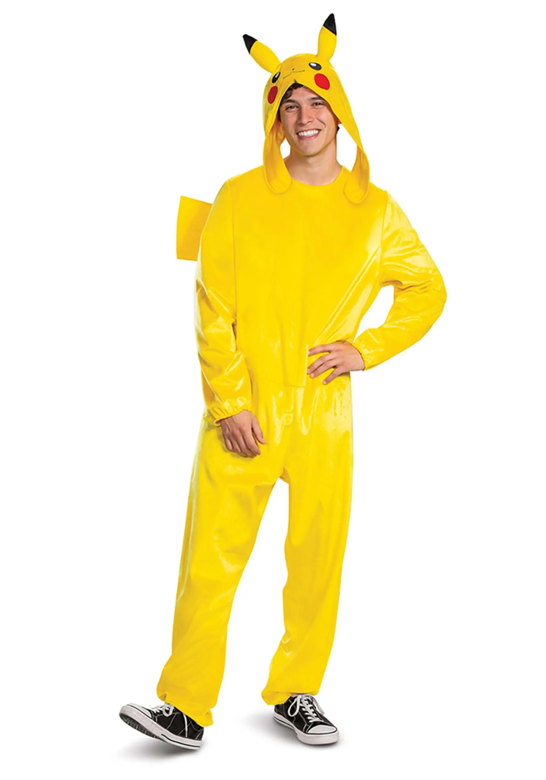Disguise Pokémon Adult Pikachu Deluxe Costume 3 Disguise Pokémon Adult Pikachu Deluxe Costume