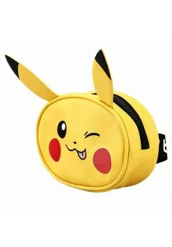 Bioworld Merchandising / Independent Sales Pokémon Pikachu Fanny Pack For Adults 13 Bioworld Merchandising / Independent Sales Pokémon Pikachu Fanny Pack For Adults -Video Game Costumes Shop pokemon pikachu fanny pack alt 3