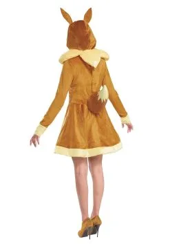 Disguise Limited Pokémon Eevee Women's Dress Costume -Video Game Costumes Shop pokemon womens eevee dress costume alt 1