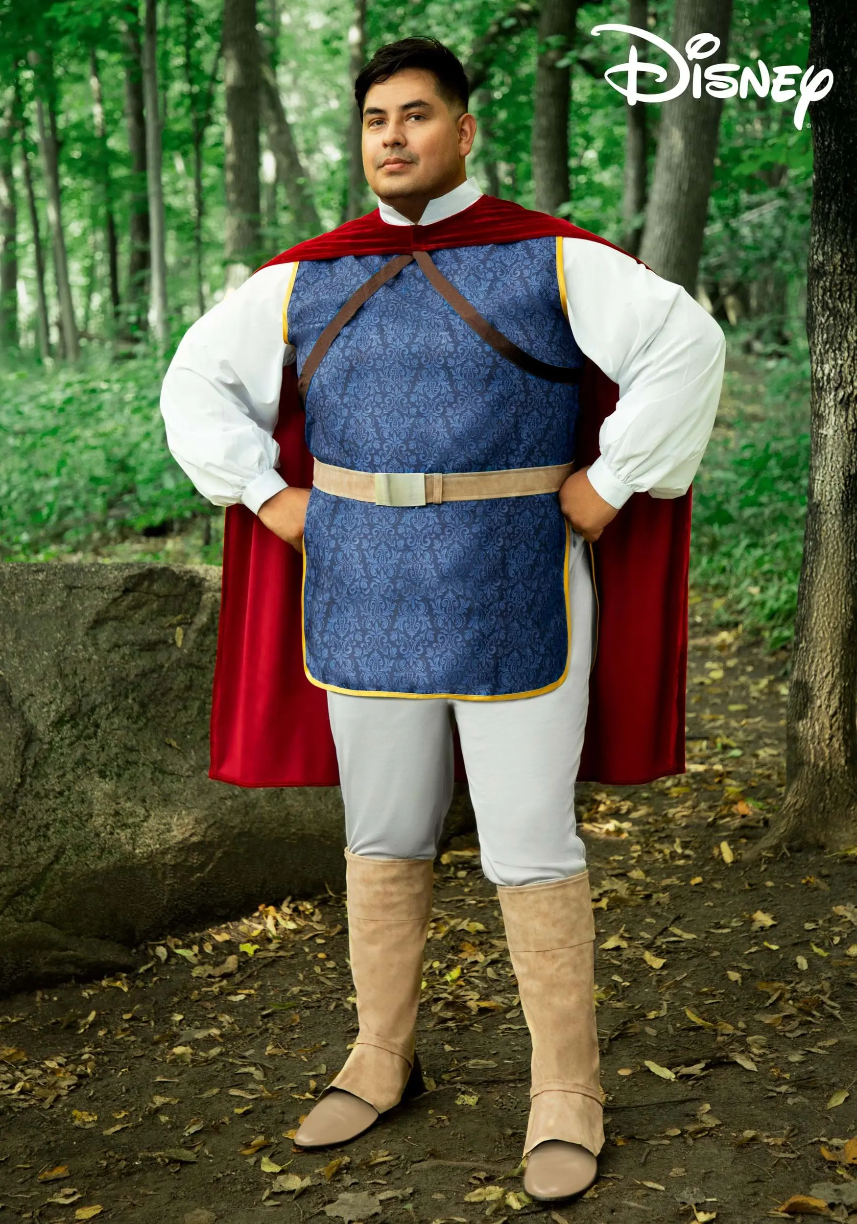 Fun Costumes The Prince Costume For Plus Size Men From Disney's Snow White 3 Fun Costumes The Prince Costume For Plus Size Men From Disney's Snow White