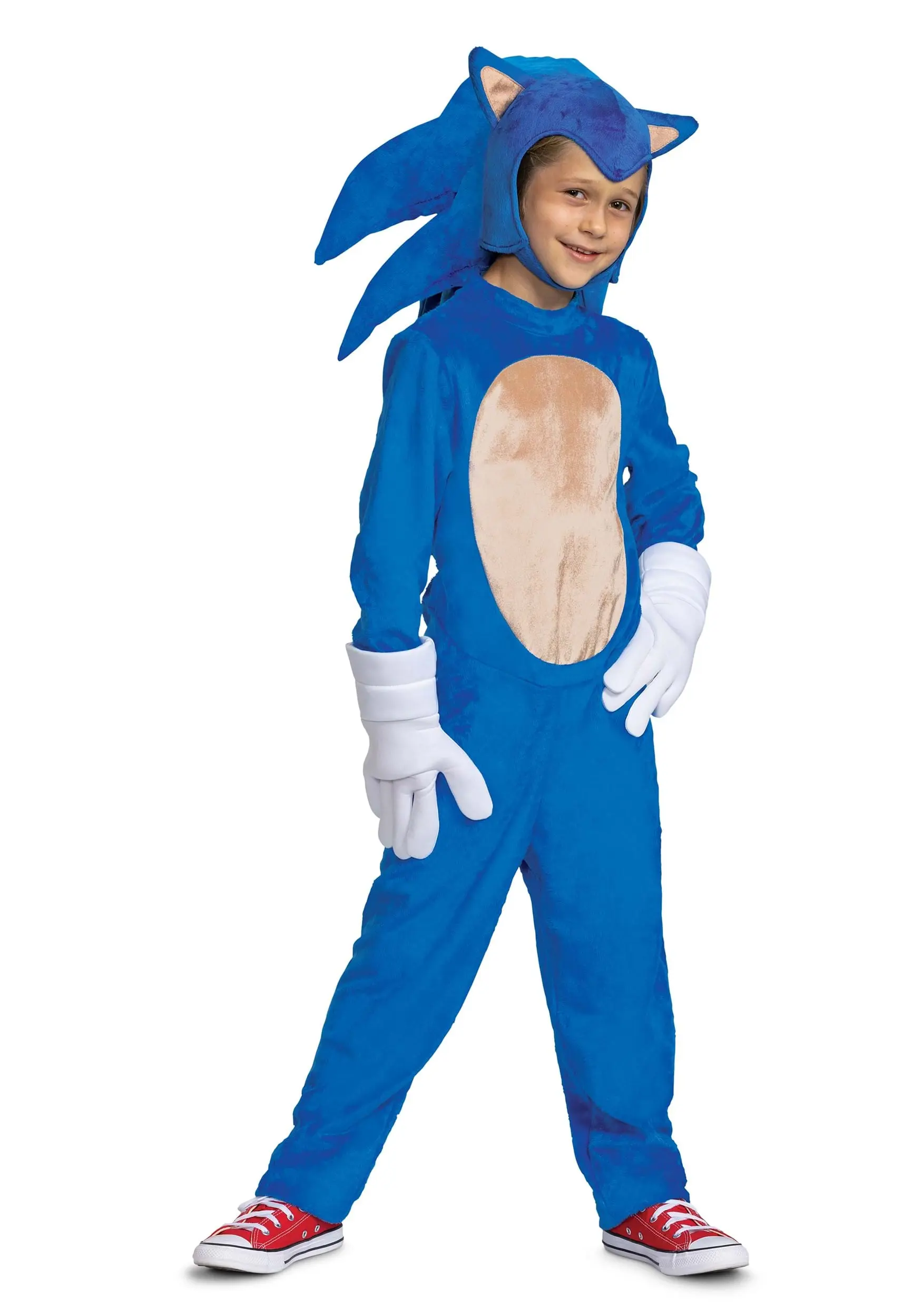Disguise Sonic 2 Deluxe Sonic Movie Costume For Kids 5 Disguise Sonic 2 Deluxe Sonic Movie Costume For Kids - Image 3