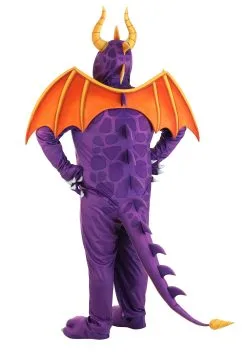 Fun Costumes Spyro The Dragon Plus Size Adult Costume Jumpsuit -Video Game Costumes Shop spyro the dragon adult plus costume jumpsuit alt 6