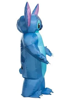 Disguise Limited Stitch Inflatable Costume For Adults -Video Game Costumes Shop stitch adult inflatable costume alt 2