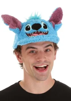 Nanjing Sylva International Trading Co. Ltd Stitch Fuzzy Cap For Adults -Video Game Costumes Shop stitch fuzzy cap alt 3
