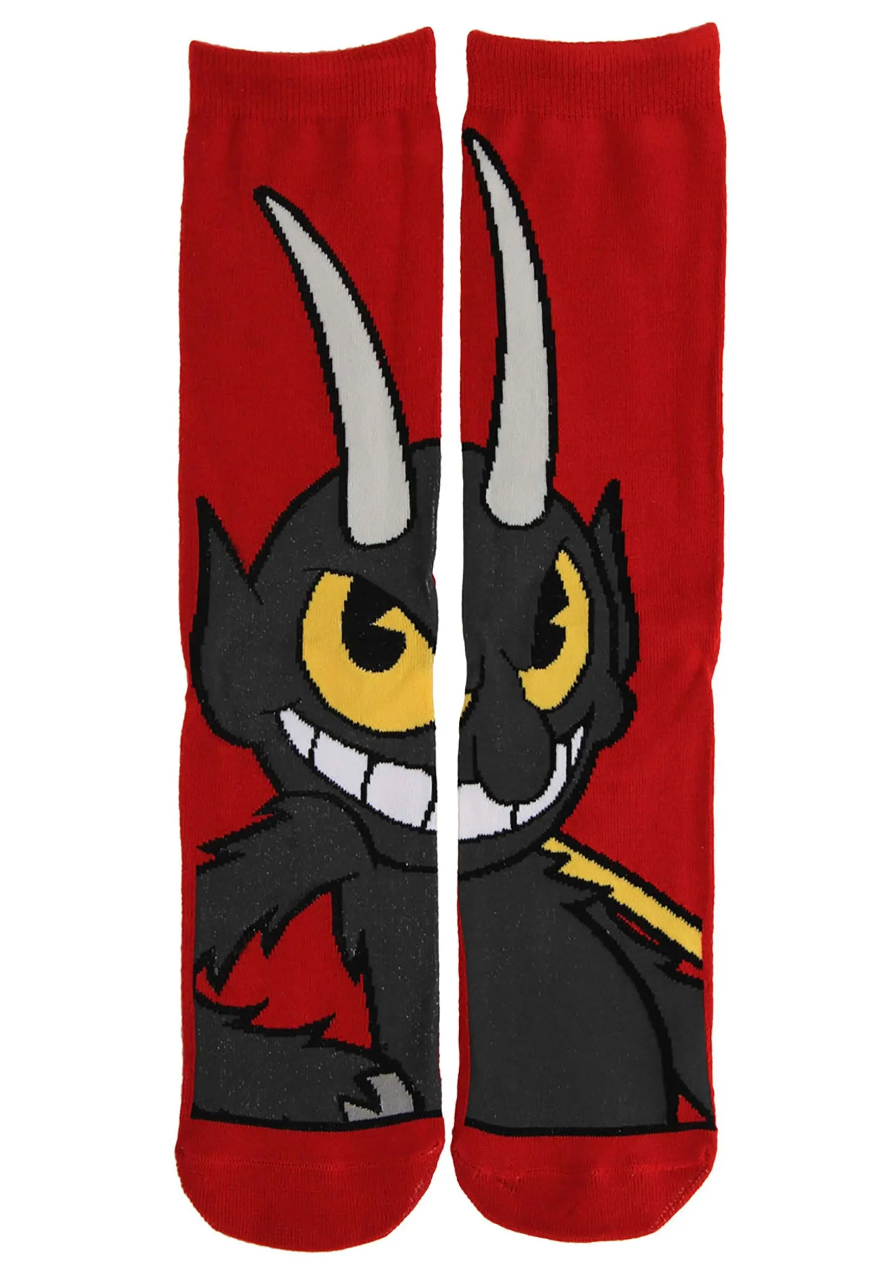 Elope The Devil Cuphead Crew Socks 4 Elope The Devil Cuphead Crew Socks - Image 2