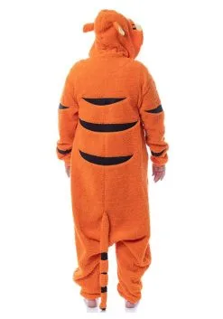 MJC International Adult Tigger Union Suit 6 MJC International Adult Tigger Union Suit -Video Game Costumes Shop tigger kigurumi union suit alt 1