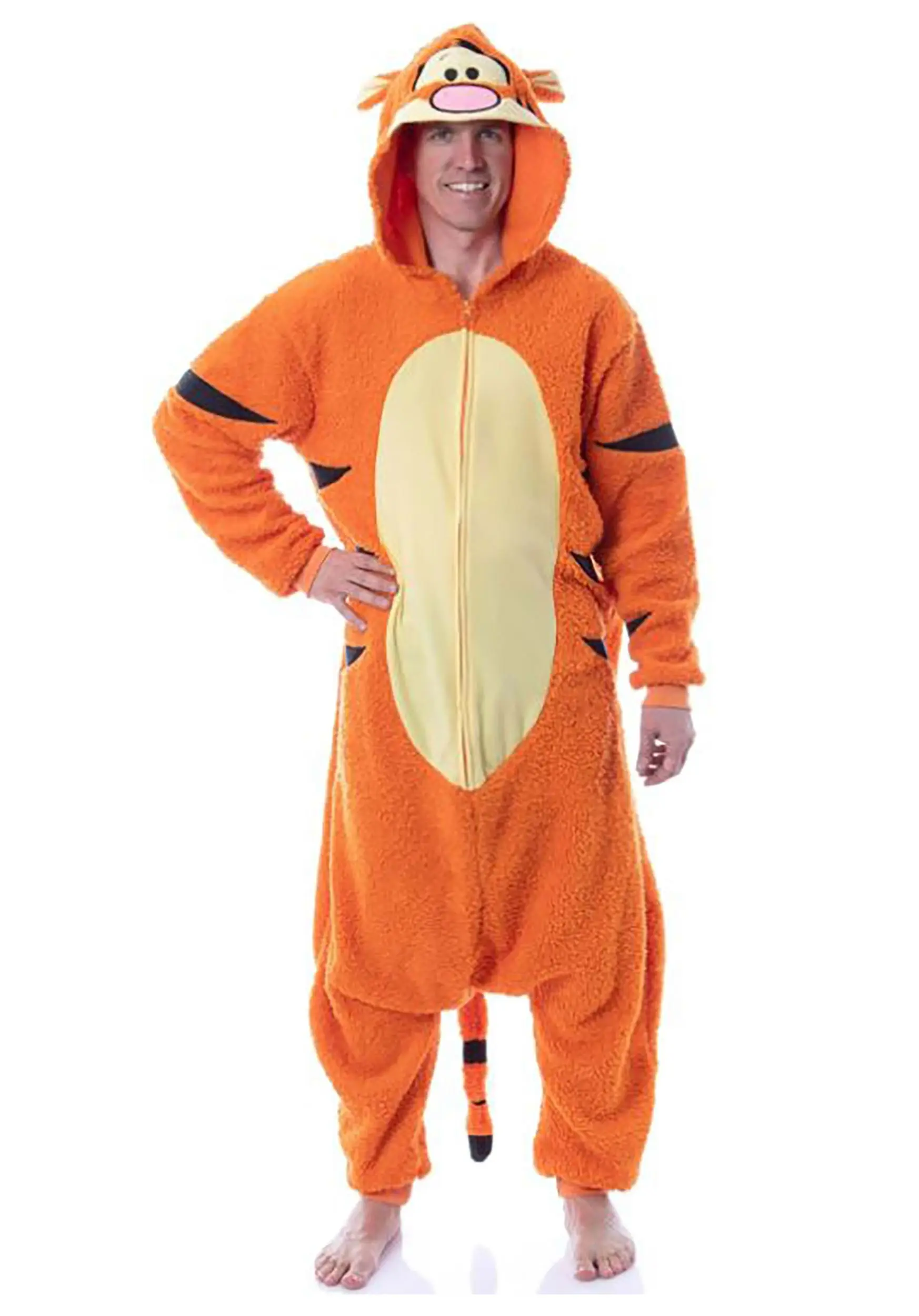 MJC International Adult Tigger Union Suit 3 MJC International Adult Tigger Union Suit