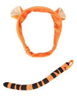 Elope Winnie The Pooh Tigger Soft Headband & Tail Kit -Video Game Costumes Shop tigger soft headband tail kit alt 4