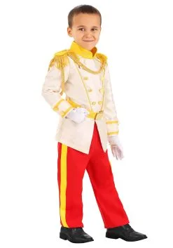 Fun Costumes Prince Charming Costume For Toddlers From Disney's Cinderella -Video Game Costumes Shop toddler cinderella prince charming costume alt 2