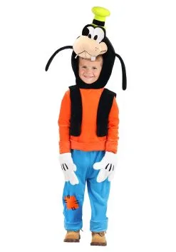 Fun Costumes Disney Deluxe Goofy Costume For Toddlers -Video Game Costumes Shop toddler deluxe goofy costume alt 8