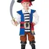 In Character Toddler Pirate Captain Costume -Video Game Costumes Shop toddler pirate captain costume