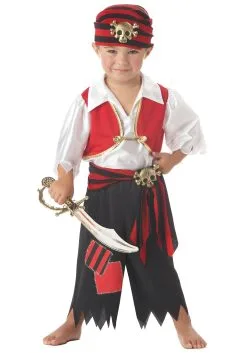 California Costume Collection Toddler Ahoy Matey Pirate Costume