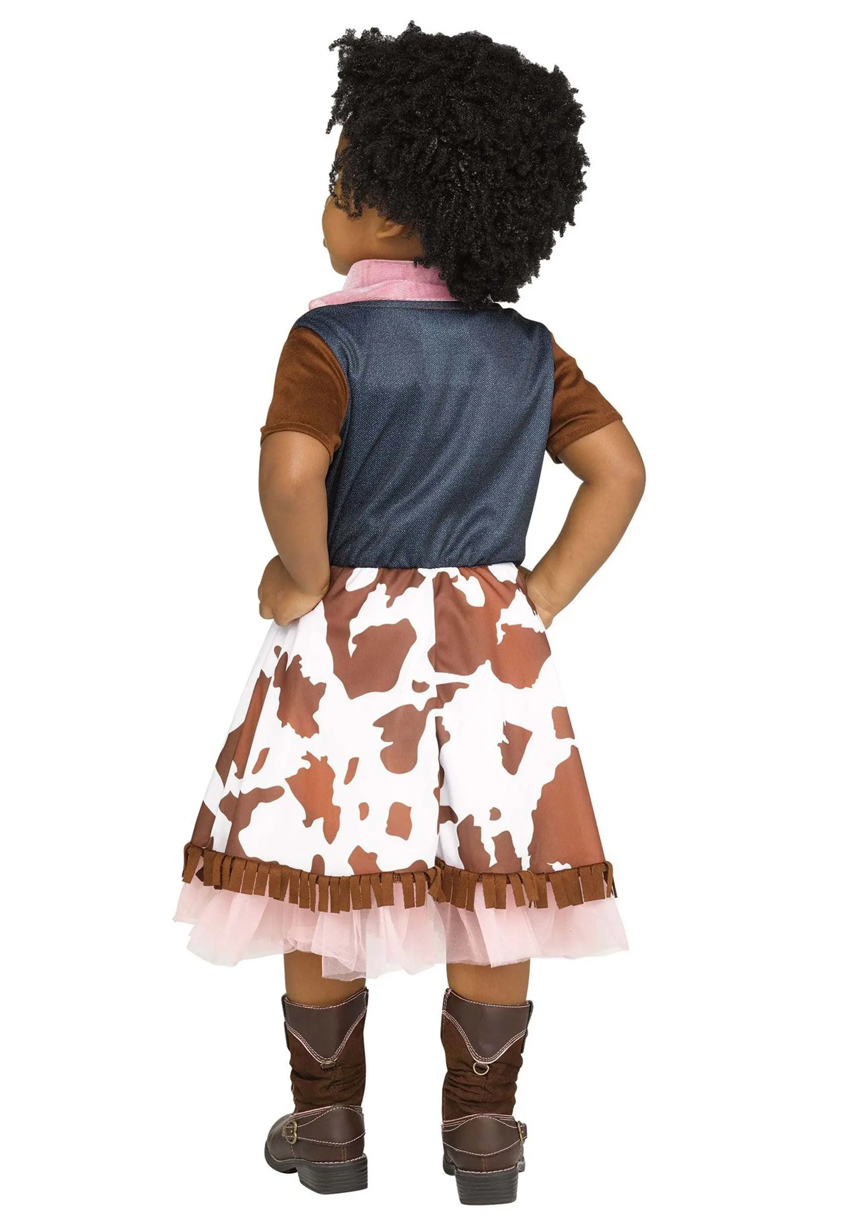 Fun World Rodeo Cowgirl Toddler Costume 4 Fun World Rodeo Cowgirl Toddler Costume - Image 2