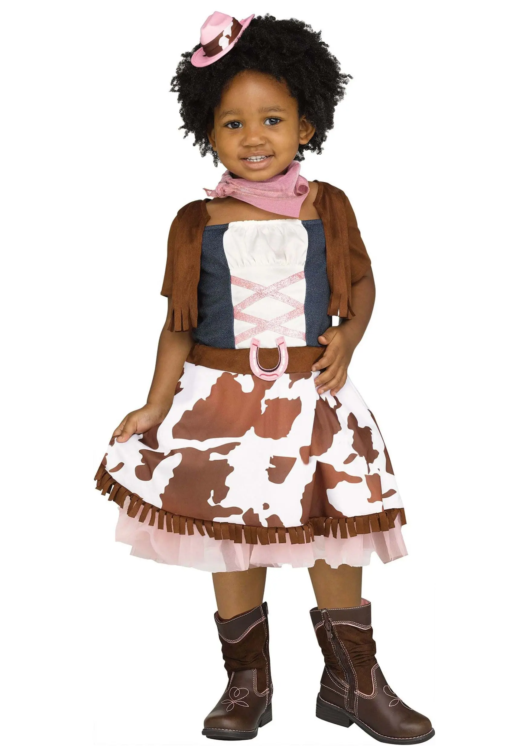 Fun World Rodeo Cowgirl Toddler Costume 3 Fun World Rodeo Cowgirl Toddler Costume