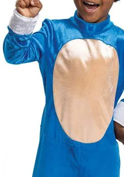 Disguise Sonic 2 Movie Costume For Toddlers -Video Game Costumes Shop toddler sonic 2 movie costume alt 4