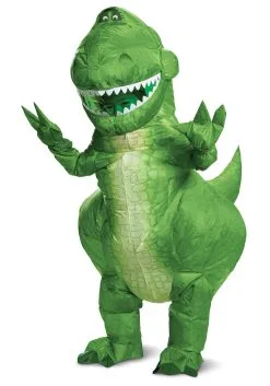 Disguise Toy Story Kids Rex Inflatable Costume -Video Game Costumes Shop toy story kids rex inflatable costume alt 2