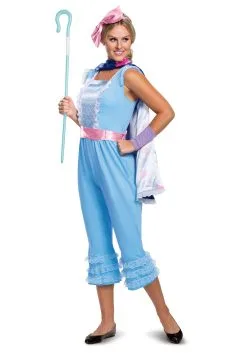 Disguise Deluxe Toy Story Women's Bo Peep Costume -Video Game Costumes Shop toy story womens bo peep deluxe costume alt 6