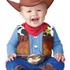 In Character Wee Wrangler Cowboy Costume For Infants -Video Game Costumes Shop wee wrangler cowboy costume