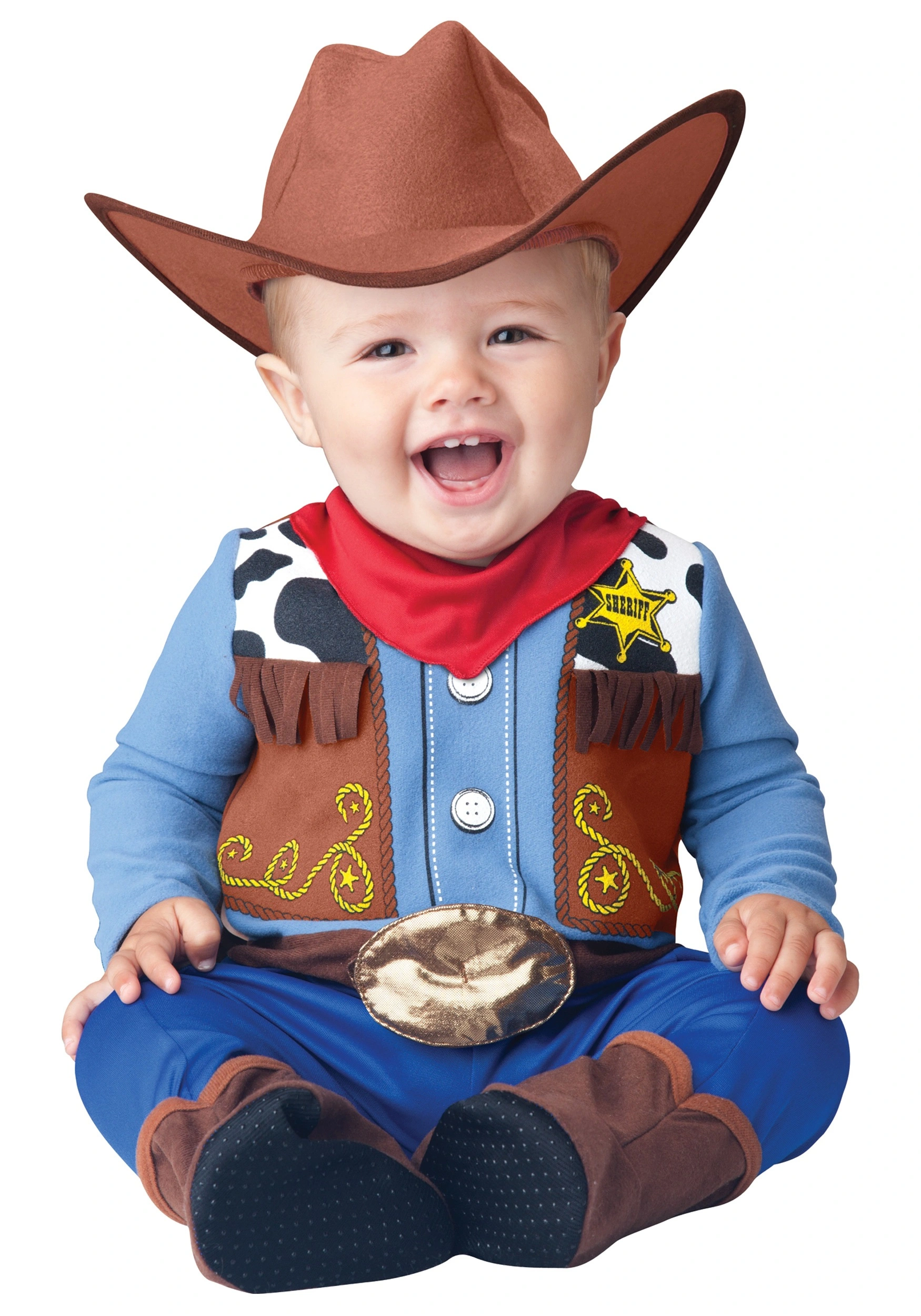 In Character Wee Wrangler Cowboy Costume For Infants 3 In Character Wee Wrangler Cowboy Costume For Infants