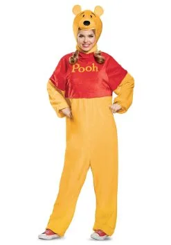 Disguise Limited Adult Winnie The Pooh Deluxe Costume -Video Game Costumes Shop winnie the pooh deluxe adult costume alt 9