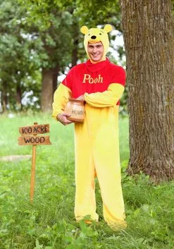 Disguise Limited Adult's Winnie The Pooh Deluxe Plus Costume