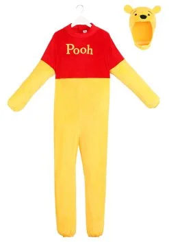 Disguise Limited Adult's Winnie The Pooh Deluxe Plus Costume -Video Game Costumes Shop winnie the pooh deluxe adult plus costume alt 11