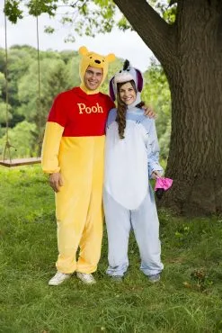 Disguise Limited Adult's Winnie The Pooh Deluxe Plus Costume -Video Game Costumes Shop winnie the pooh deluxe adult plus costume alt 5