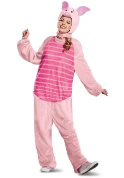 Disguise Limited Adult Deluxe Winnie The Pooh Piglet Costume 13 Disguise Limited Adult Deluxe Winnie The Pooh Piglet Costume -Video Game Costumes Shop winnie the pooh piglet deluxe adult costume alt 2