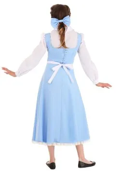 Fun Costumes Belle Blue Dress Costume For Women From Disney's Beauty And The Beast -Video Game Costumes Shop womens beauty and the beast belle blue dress alt 7