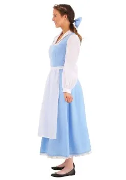 Fun Costumes Belle Blue Dress Costume For Women From Disney's Beauty And The Beast -Video Game Costumes Shop womens beauty and the beast belle blue dress alt 8