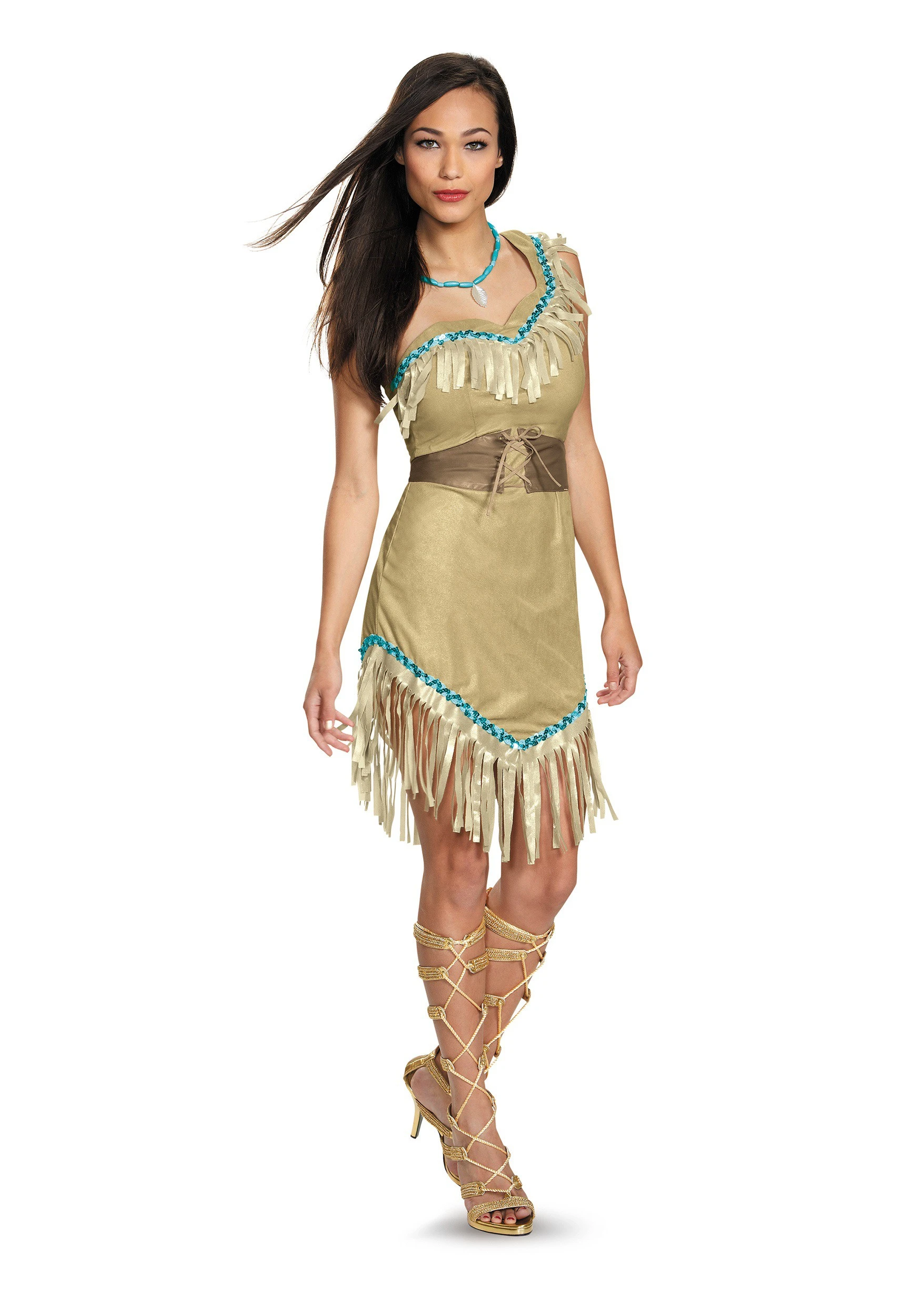 Disguise Deluxe Pocahontas Costume For Women 3 Disguise Deluxe Pocahontas Costume For Women