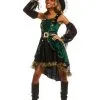 Dreamgirl Emerald Pirate Costume For Women -Video Game Costumes Shop womens emerald pirate costume