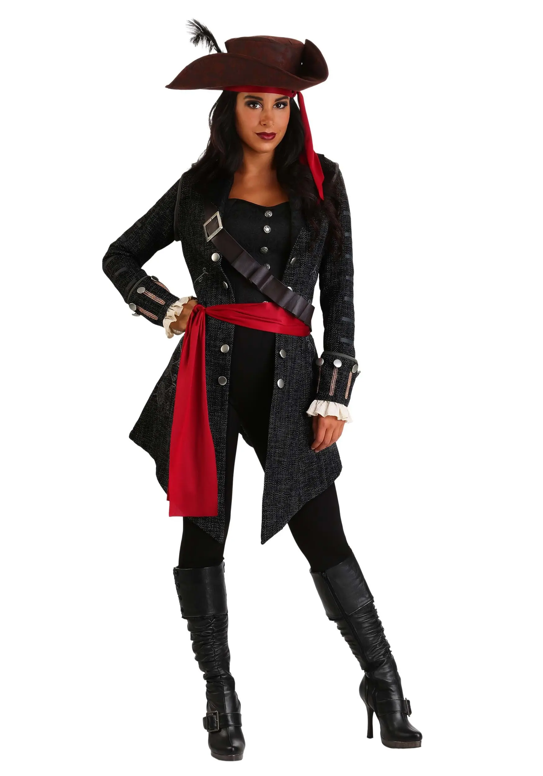 Fun Costumes Women's Fearless Pirate Costume 11 Fun Costumes Women's Fearless Pirate Costume - Image 9
