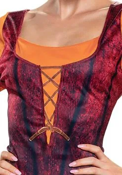 Disguise Hocus Pocus Deluxe Mary Costume For Women 14 Disguise Hocus Pocus Deluxe Mary Costume For Women -Video Game Costumes Shop womens hocus pocus deluxe mary costume alt 4