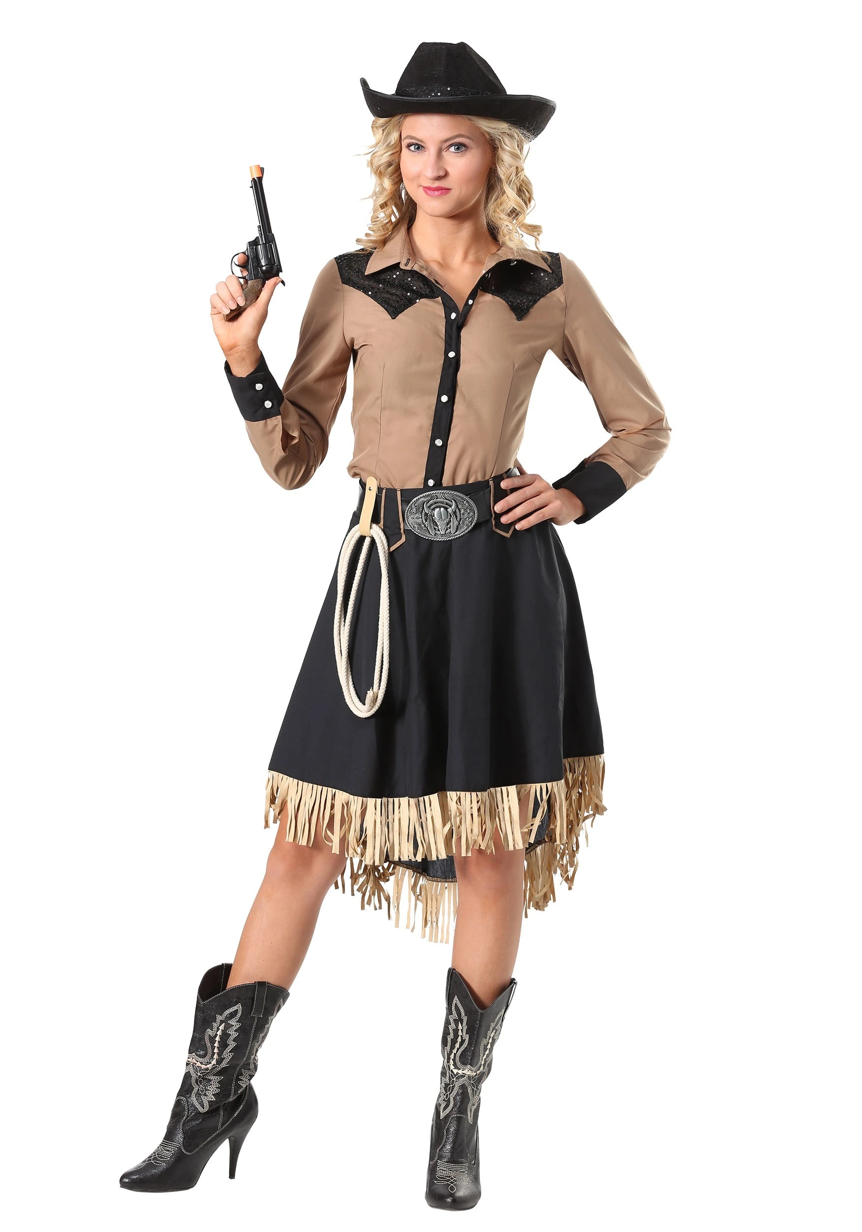 Fun Costumes Lasso'n Cowgirl Costume For Women 3 Fun Costumes Lasso'n Cowgirl Costume For Women