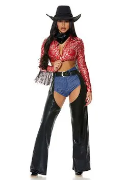 Forplay Sexy Saddle Up Costume For Women -Video Game Costumes Shop womens saddle up costume alt 2