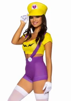 LEG AVENUE Sexy Gamer Villain Babe Costume For Women -Video Game Costumes Shop womens sexy gamer villain babe costume alt 3