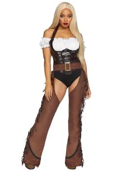 LEG AVENUE Shoot 'Em Up Cowgirl Costume For Women
