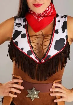 Video Game Costumes Shop -Video Game Costumes Shop womens wild west hottie costume alt 1